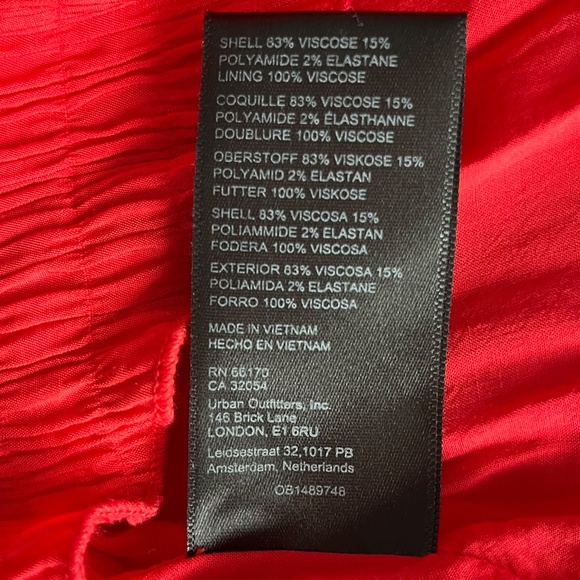 Urban Outfitters Aubrey Off-Shoulder Mini Dress - Picture 10 of 13